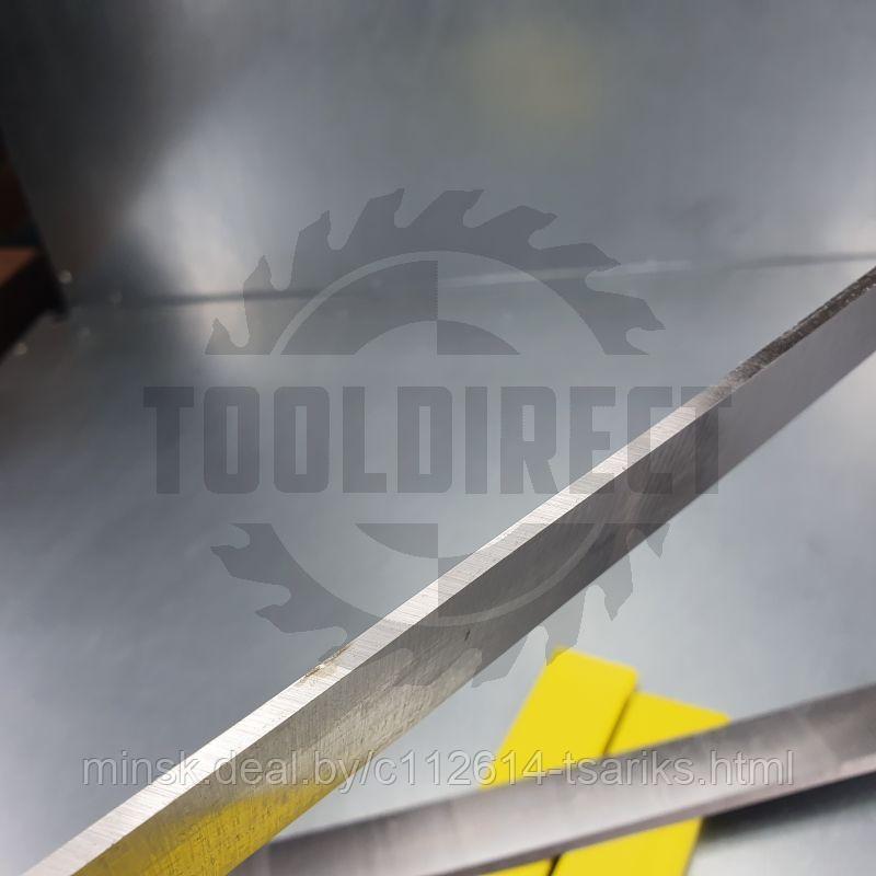 Нож строгальный фуговальный 410x35x3 (сталь DS качество) Rotis (1 шт.) - фото 3 - id-p217530610