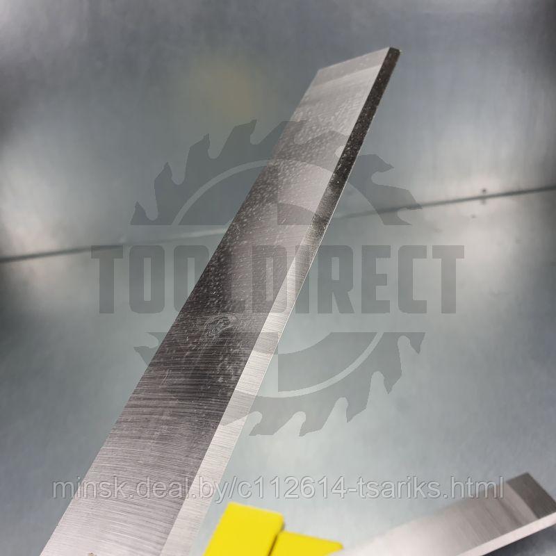 Нож строгальный фуговальный 410x35x3 (сталь DS качество) Rotis (1 шт.) - фото 4 - id-p217530610
