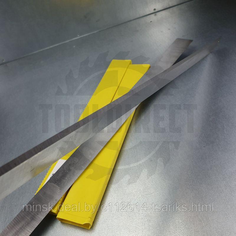 Нож строгальный фуговальный 640x40x3 (сталь DS качество) Rotis (1 шт.) - фото 4 - id-p217531152