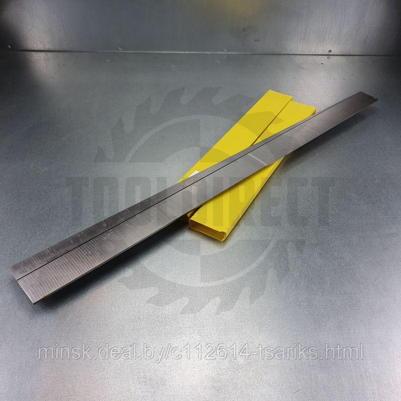 Нож строгальный фуговальный 640x40x3 (сталь DS качество) Rotis (1 шт.) - фото 6 - id-p217531152