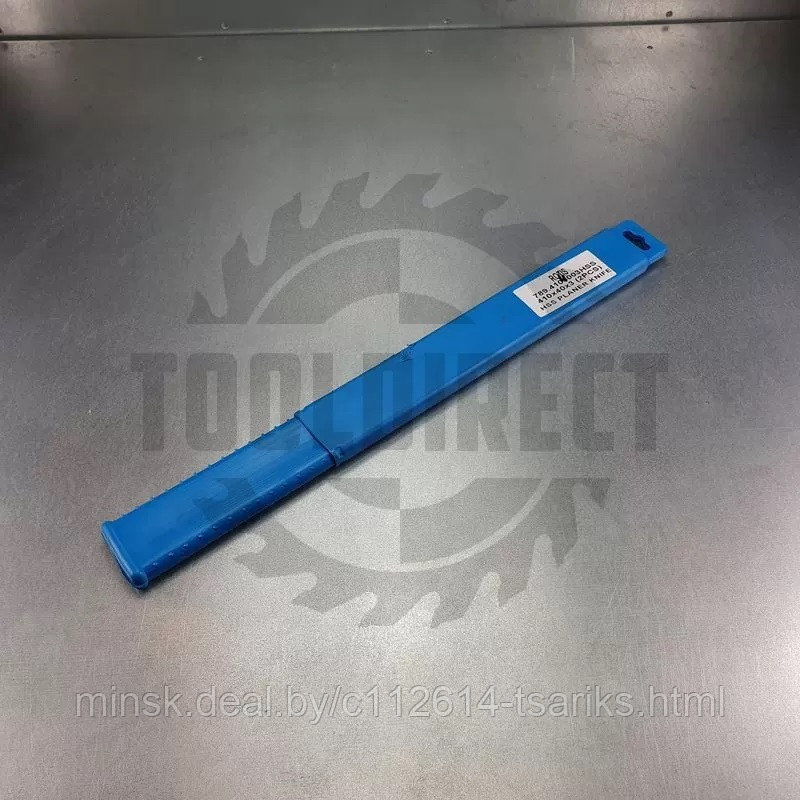 Нож строгальный фуговальный 410x40x3 (сталь HSS 18% W качество) Rotis (1 шт.) - фото 5 - id-p112213420