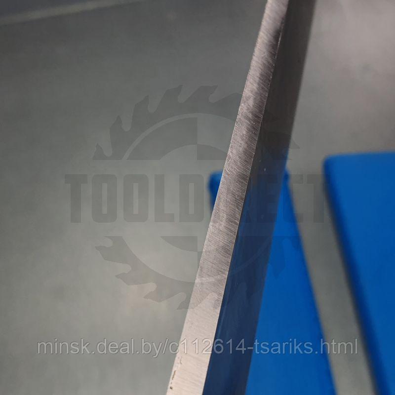 Нож строгальный фуговальный 410x40x4 (сталь HSS 18% W качество) Rotis (1 шт.) - фото 4 - id-p217530279