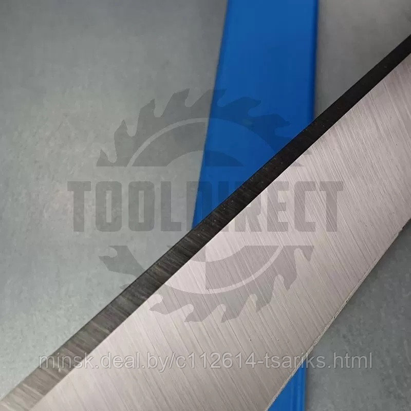 Нож строгальный фуговальный 640x40x3 (сталь HSS 18% W качество) Rotis (1 шт.) - фото 4 - id-p217530276