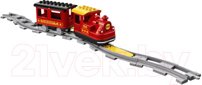 Конструктор электромеханический Lego Duplo Паровоз Поезд на паровой тяге 10874 - фото 9 - id-p217577837