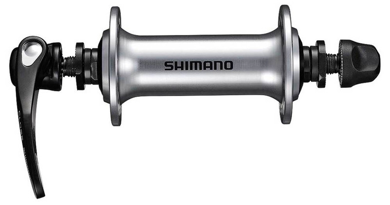 Втулка передняя Shimano Sora HB-RS300 на 32 отверстия, под эксцентрик, серебристая - фото 1 - id-p217588857