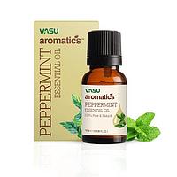 Эфирное масло Мята Перечная, Peppermint Essential Oil, VASU Индия 10 мл