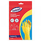 Перчатки резиновые латексные Luscan, х/б напыление, фото 3
