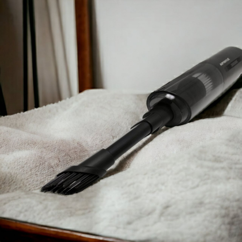 Портативный вакуумный пылесос Portable Vacuum Cleaner USB A8 (три насадки) - фото 4 - id-p217593390
