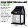 Светодиодный уличный светильник на солнечных батареях LED Solar interaction wall lamp BK-888 1W, фото 7