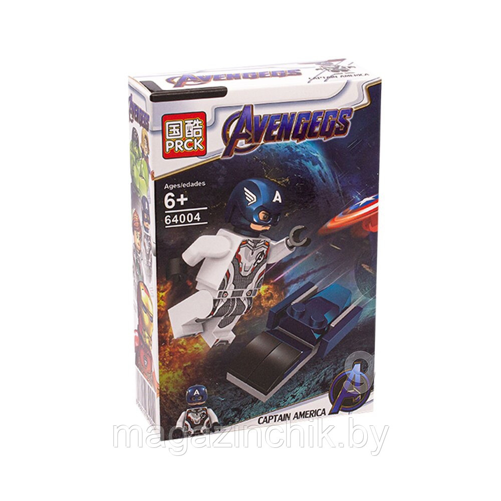 Набор Минифигурок PRCK Супергерои: Мстители 8 шт 64004, аналог Лего - фото 10 - id-p217598653