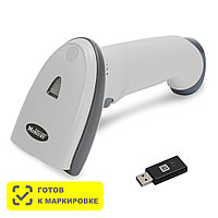 Сканер штрихкода MERTECH CL-2210 P2D USB;USB(эмуляция RS-232),цвет - белый - white