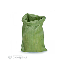 Мешок для мусора полипропиленовый 55см х 95см x 60гр зеленый