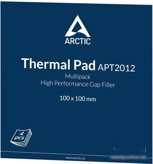 Термопрокладка Arctic Thermal Pad ACTPD00023A (120x120x0.5 мм) - фото 2 - id-p217604766