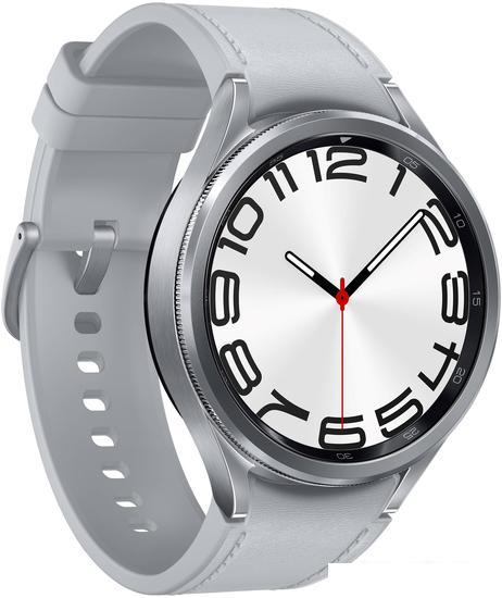 Умные часы Samsung Galaxy Watch6 Classic 47 мм (серебристый) - фото 5 - id-p215461602