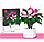 Детский конструктор для девочек 92363 JIE STAR цветы Азалия в вазе, 698 деталей, конструкторы для детей, фото 2