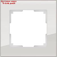 Рамка на 1 пост WL01-Frame-01, цвет дымчатый, материал стекло