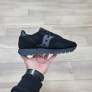 Кроссовки Saucony Jazz Low Full Black с мехом, фото 2