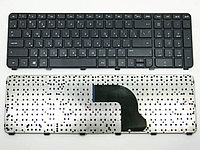 Клавиатура для ноутбука HP Pavilion DV7-7000 черная, с рамкой