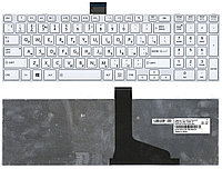 Клавиатура для ноутбука Toshiba Satellite L850, L875, P850 белая, с рамкой