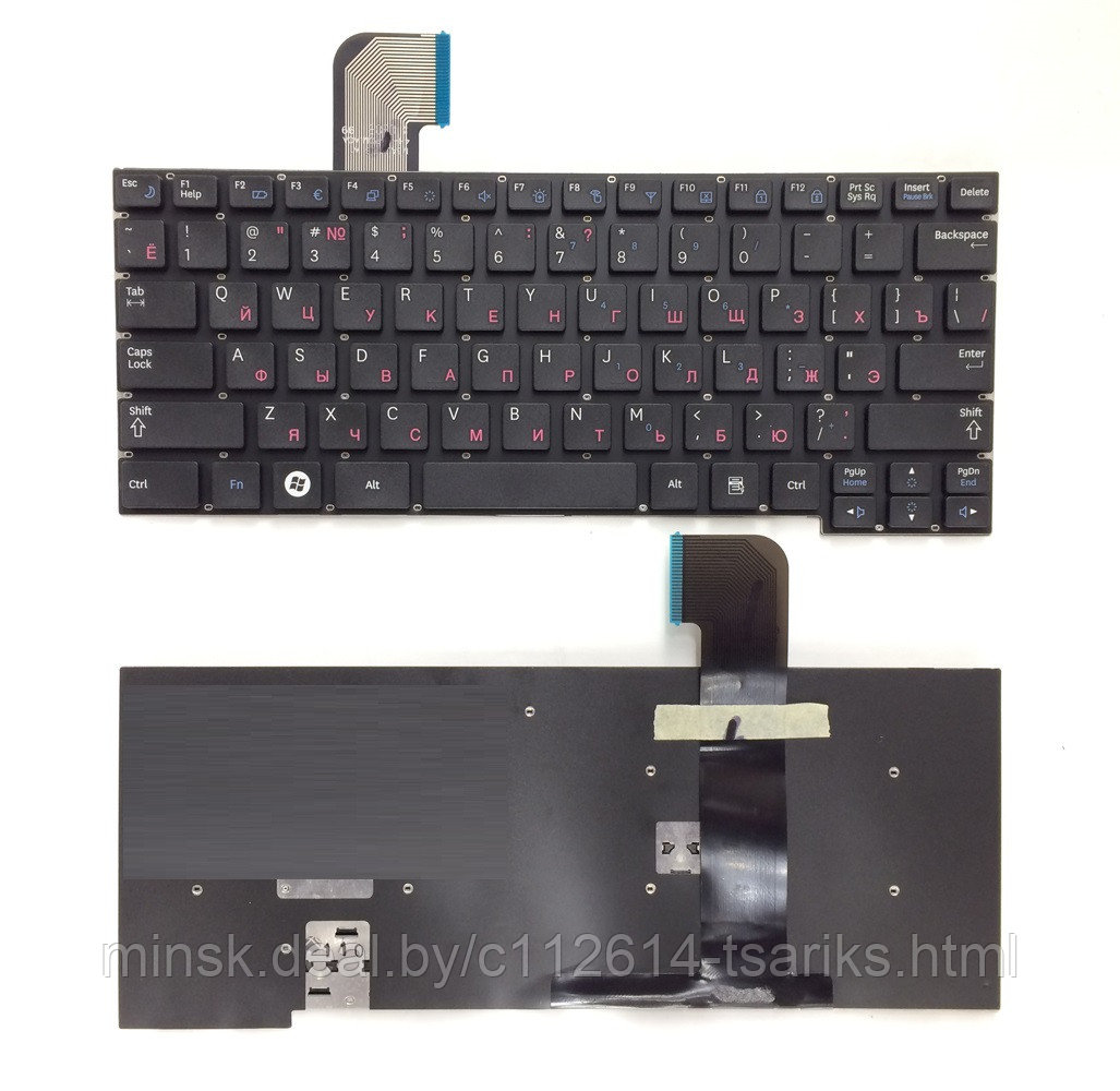 Клавиатура для ноутбука Samsung ноутбука X123, X128, X130, X180, NF210, NF310 - фото 1 - id-p217611377