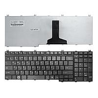 Клавиатура для ноутбука Toshiba Satellite A500, A505, L350, L355, L500, P200 P300, X200 Series. Плоский Enter.