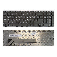Клавиатура для ноутбука HP Probook 4535S, 4530S, 4730S Series. Плоский Enter. Черная, без рамки. PN: