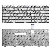 Клавиатура для ноутбука Asus Eee PC X101, X101C, X101H, X101CH Series. Плоский Enter. Белая, без рамки. PN: