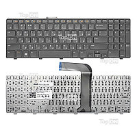 Клавиатура для ноутбука Dell Inspiron N5110, M5110, 15R, XPS 17 Series. Черная, с черной рамкой. PN: