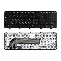 Клавиатура для ноутбука HP Probook 450 G0, 450 G1, 455 G1, 470 G0, 470 G1 Series. Плоский Enter. Черная, с