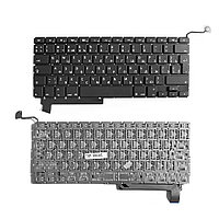 Клавиатура для ноутбука Apple MacBook Pro 15" A1286 Series. Г-образный Enter. Черная, без рамки. PN: A1286.