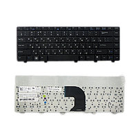 Клавиатура для ноутбука Dell Vostro 3300, 3400, 3500 Series. Плоский Enter. Черная, без рамки. PN: NSK-DH30R,