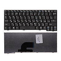 Клавиатура для ноутбука Acer Aspire One 531, A110, A150, D150, D210, ZG5 Series. Плоский Enter. Черная без
