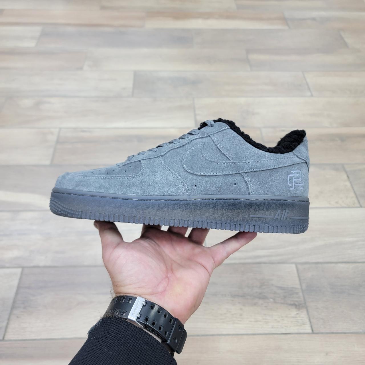 Кроссовки Nike Air Force 1 Low RC Dark Grey с мехом