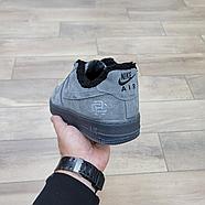 Кроссовки Nike Air Force 1 Low RC Dark Grey с мехом, фото 4