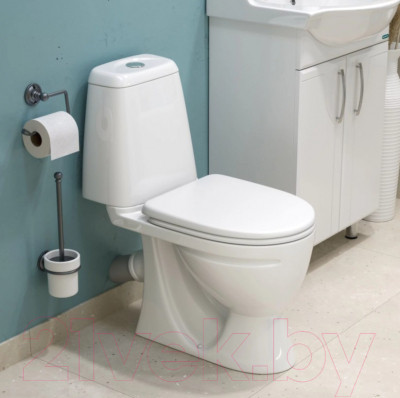Унитаз напольный Sanita Идеал WC.CC/Ideal/2-DM/WHT.G/S1 - фото 5 - id-p217364016