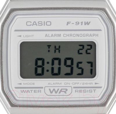 Часы наручные унисекс Casio F-91WS-7EF - фото 3 - id-p217363662