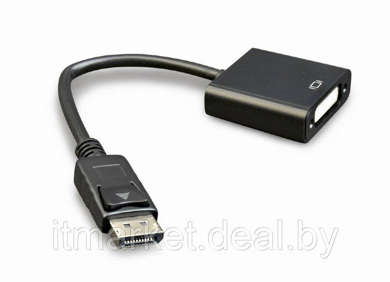 Переходник Cablexpert A-DPM-DVIF-002 DisplayPort(вилка) to DVI(розетка) - фото 2 - id-p217619472