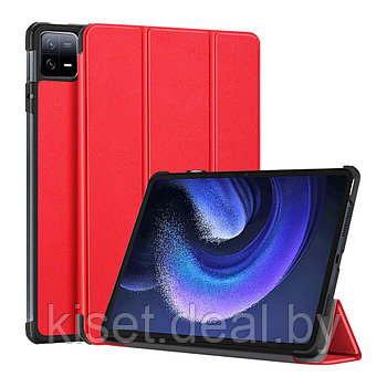 Чехол-книжка KST Smart Case для Xiaomi Pad 6 / Pad 6 Pro 11.0 (2023) красный