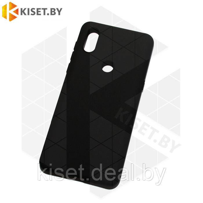 Силиконовый чехол KST MC для Xiaomi Mi Mix 3 черный матовый - фото 1 - id-p217619488