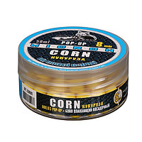 Бойлы насадочные плавающие Sonik Baits 8 мм CORN MICRON Fluo Pop-ups, 50 мл