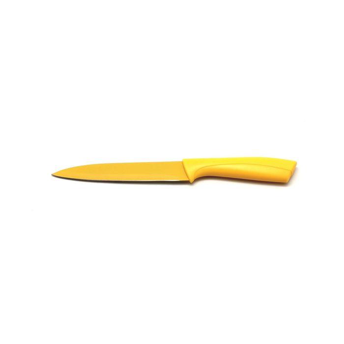 Нож кухонный Atlantis, цвет жёлтый, 13 см - фото 1 - id-p217624788