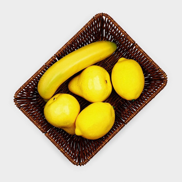 Корзинка для фруктов и хлеба «Огайо», 26×20,5×6,5, прямоугольная - фото 2 - id-p217624818