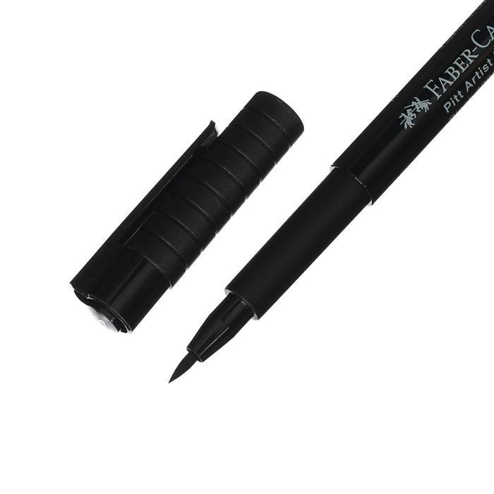 Набор ручек капиллярных 4 штуки (линеры XS, S, F; кисть B), Faber-Castell PITT® Artist Pen Manga, цвет черный - фото 3 - id-p217624670