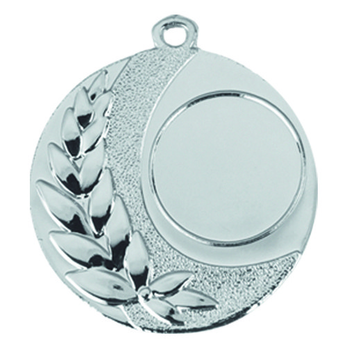 Медаль "Дружба" 5 см   2 место  без ленты , 002-2 Серебро
