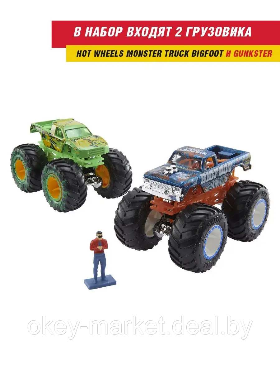 Трек Гоночная трасса Hot Wheels Monster Trucks HGV12 - фото 8 - id-p109244439