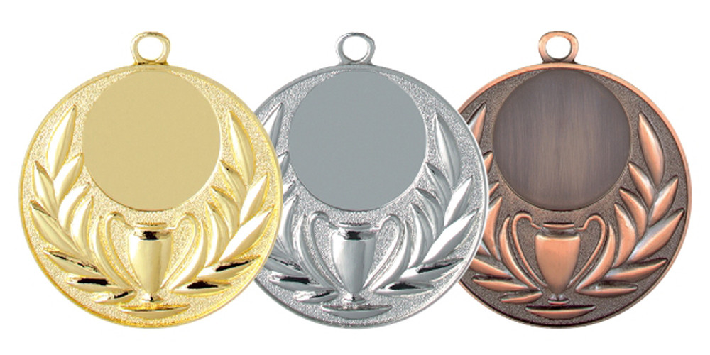 Медаль "Первенство" 5 см 1 место без ленты , 012 - фото 2 - id-p217626868