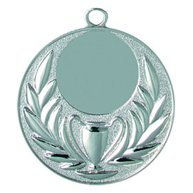 Медаль "Первенство" 5 см   2 место  без ленты , 012 Серебро