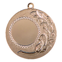 Медаль "Смелость" 5 см 2 место без ленты , 072 Серебро