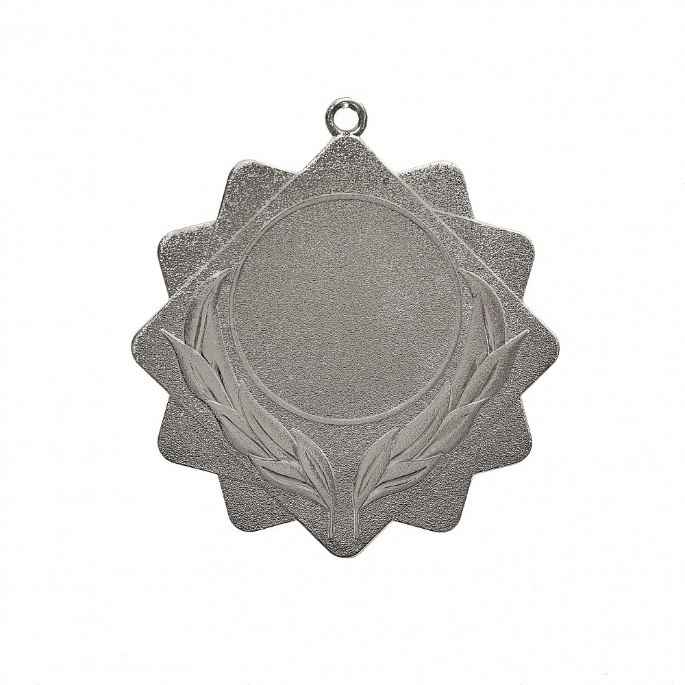 Медаль 5 см 2 место без ленты , 510 Серебро - фото 1 - id-p217627489