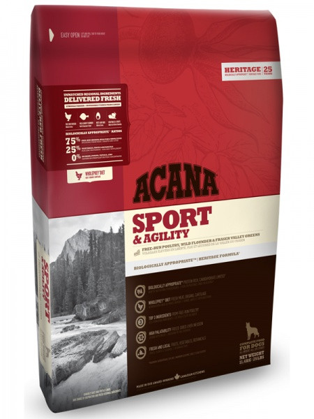 Acana Sport&Agility (цыпленок, камбала), 11,4 кг - фото 1 - id-p217627549